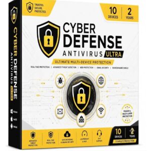 Cyber Defense Antivirus Ultra(10 Devices/2 Years)