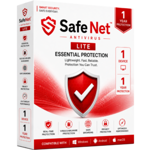 Safe Net Antivirus Lite (1 Device / 1 Year)