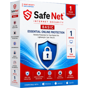 Safe Net Internet Security Basic (1 Device / 1 Year)