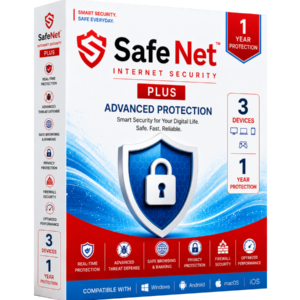Safe Net Internet Security Plus (3Devices / 1 Year)